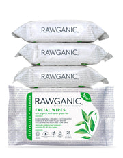 RAWGANIC Refreshing Facial Wipes