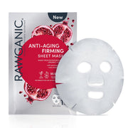 Box of 6 RAWGANIC Anti-ageing & Firming Sheet Mask